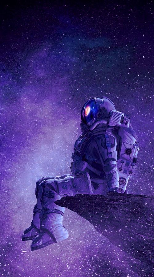 person on moon 